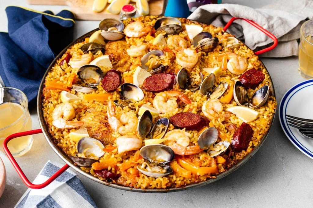 Resep Paella Berbagai Bahan, Olahan Nasi Campur Khas Spanyol